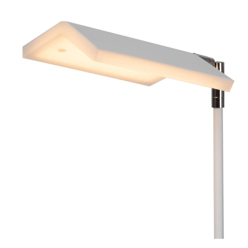 Lucide AARON - Stojacia lampa - LED Dim. - 1x10W 4000K - Biela